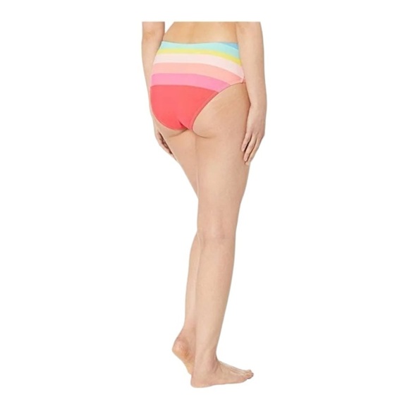 La Blanca Striped Bandeau High Waisted Bikini NWOT - Picture 7 of 9